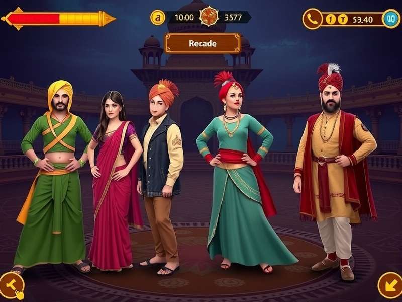 Regional Costumes in The Jodhpur Dance Legend